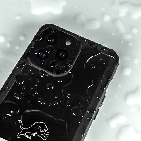 NFL Detroit Lions Shutout iPhone 15 Pro Waterproof Case